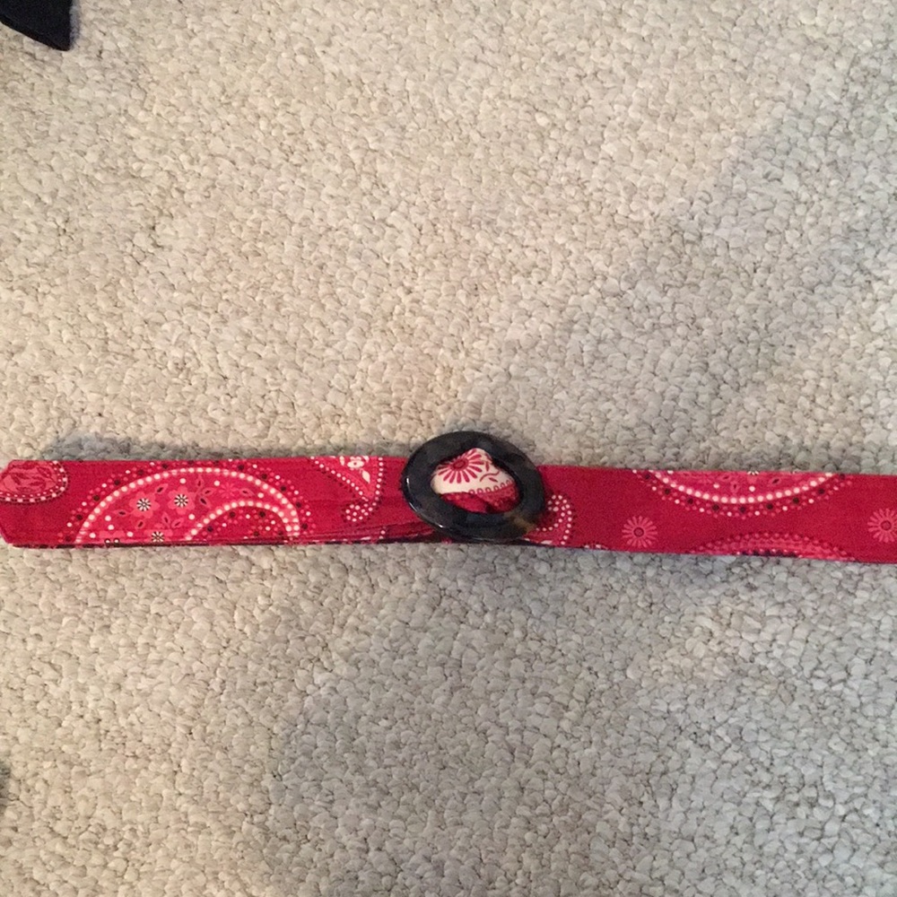 Vera Bradley red belt